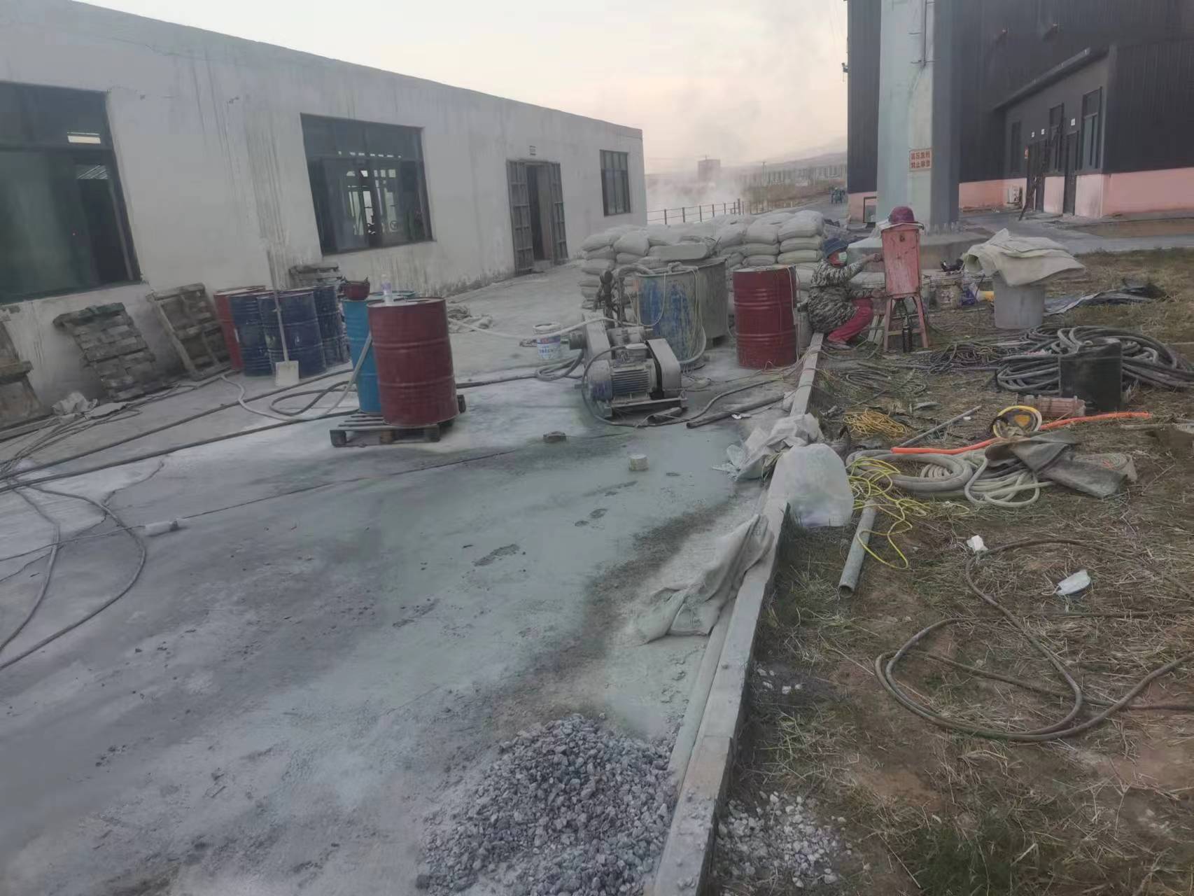 西乌珠穆沁厂房地基沉降注浆