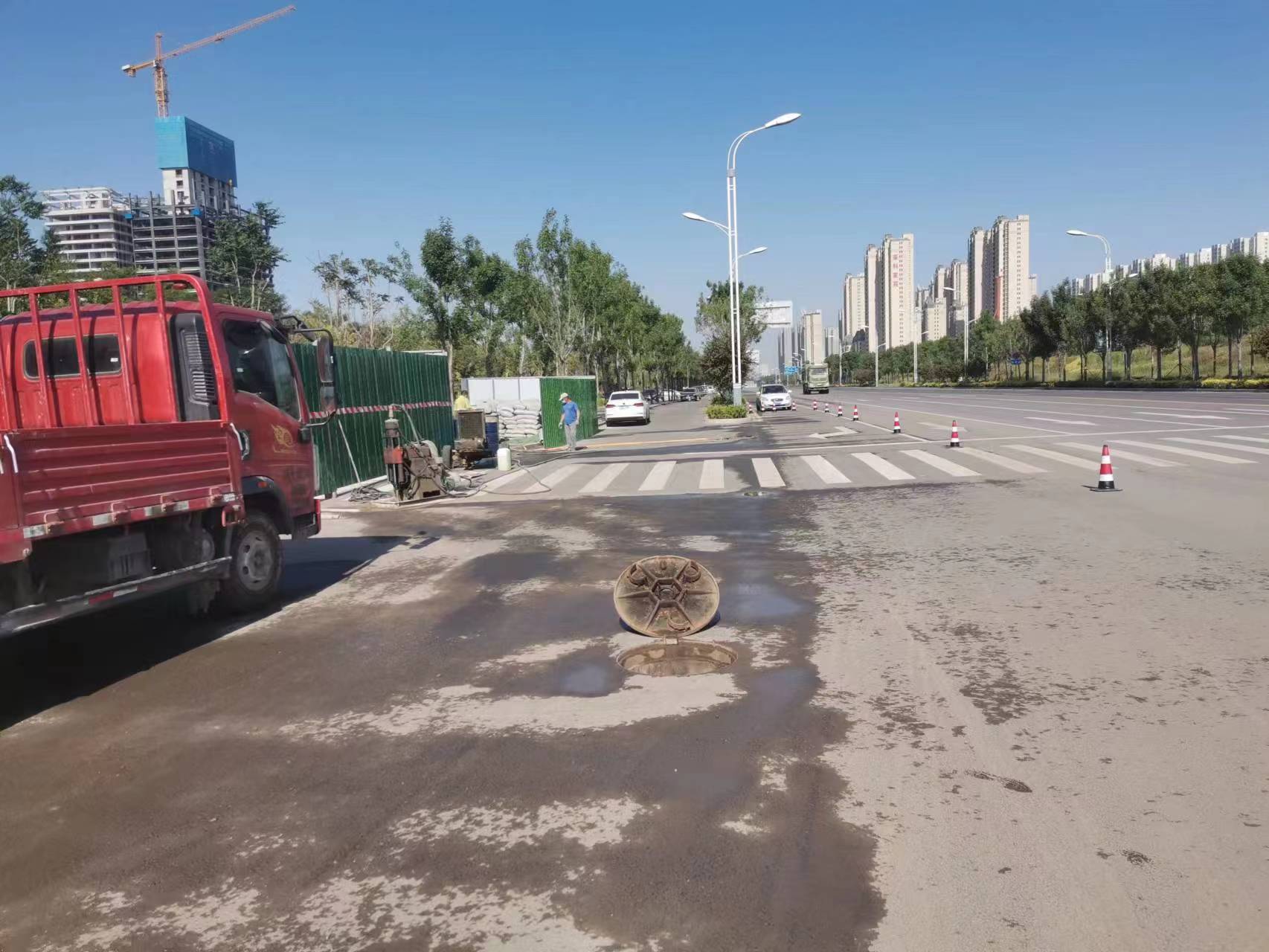 西乌珠穆沁路面地基沉降注浆